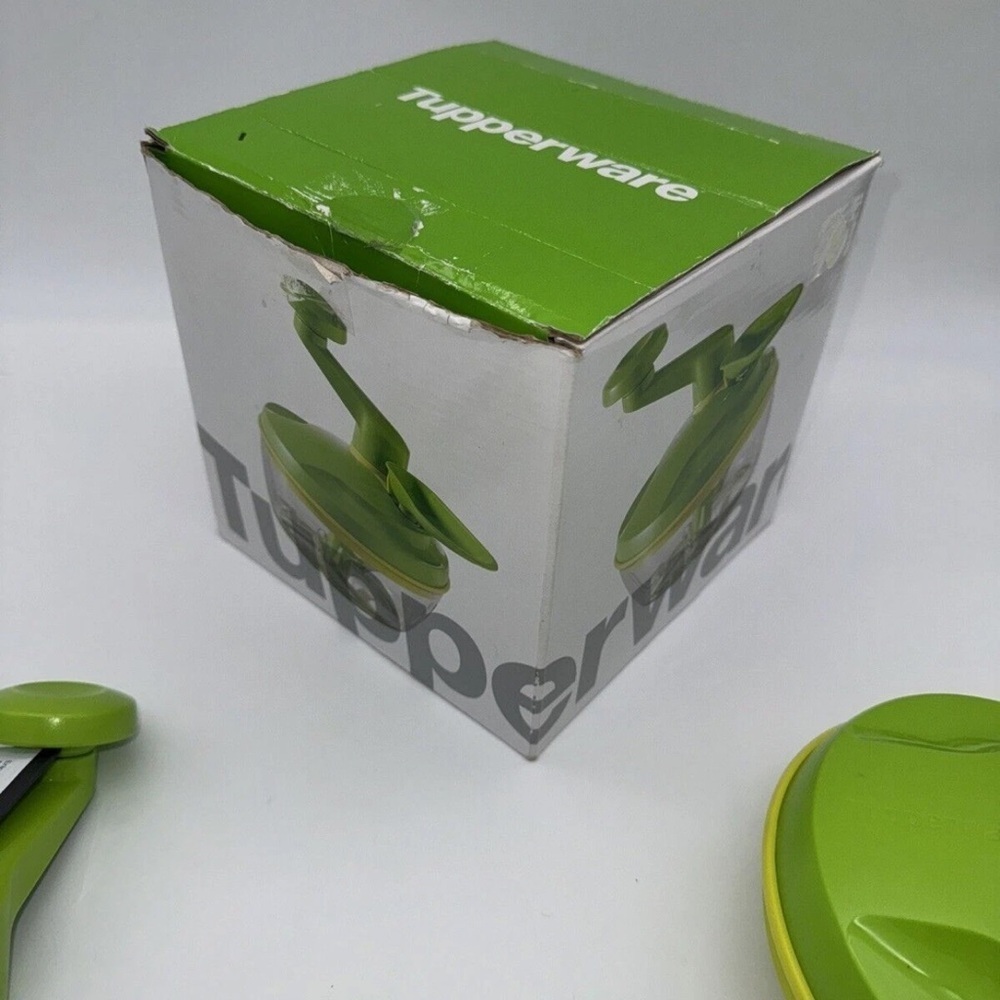 Tupperware Quick Chef Pro System Manual Travel Food Processor Chopper green - Picture 11 of 11